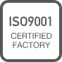 ISO9001認証工場品質管理お任せください